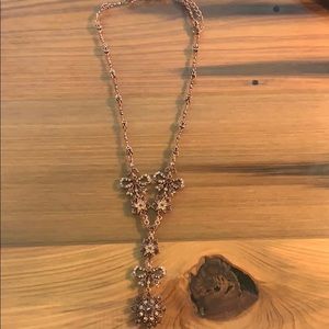 Bronze Necklace and Earring Set